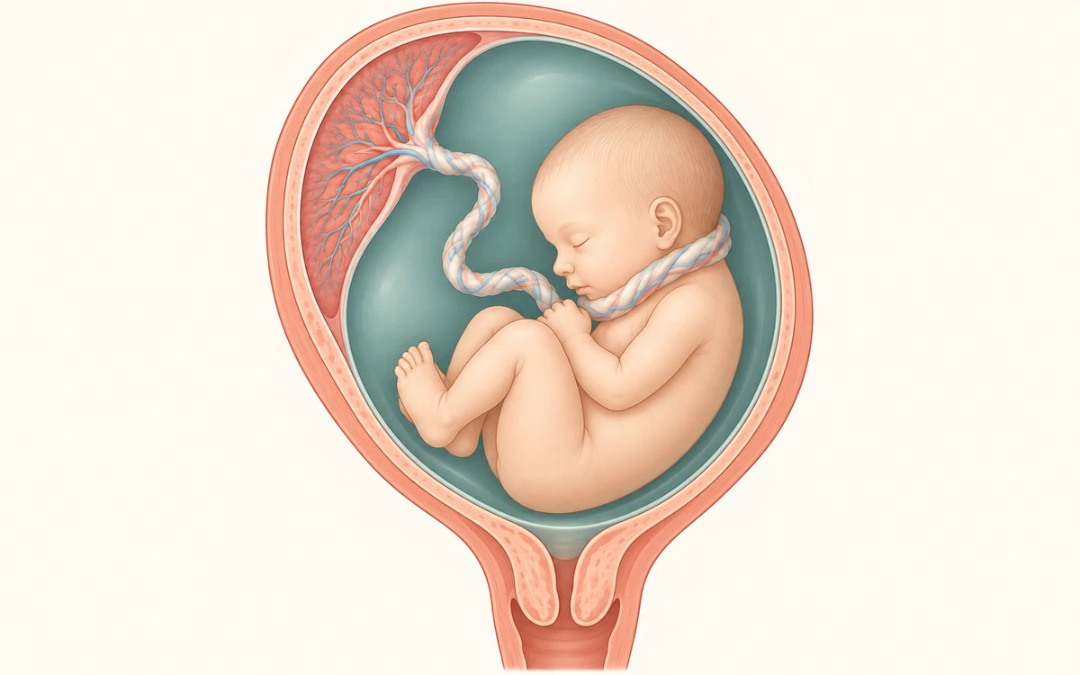 Cordon ombilical autour du cou : est-ce dangereux pour bébé et faut-il une césarienne ?