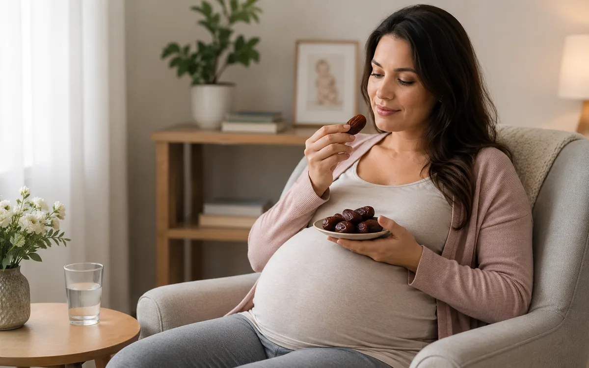 Manger des dattes en fin de grossesse peut-il déclencher le travail ?